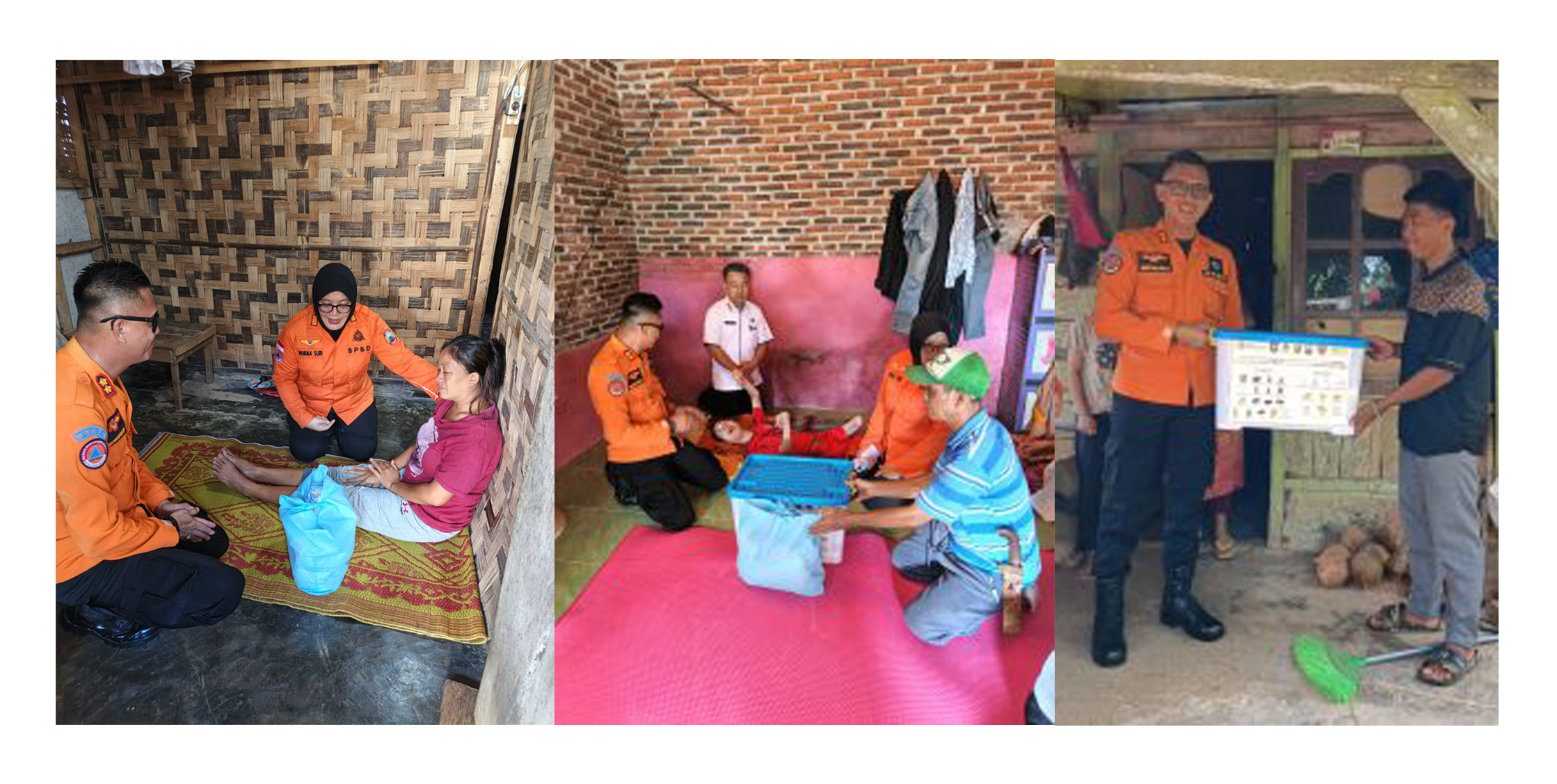 Foto Bupati Radityo Egi Pratama melalui BPBD DKI Jakarta Salurkan Bantuan Logistik