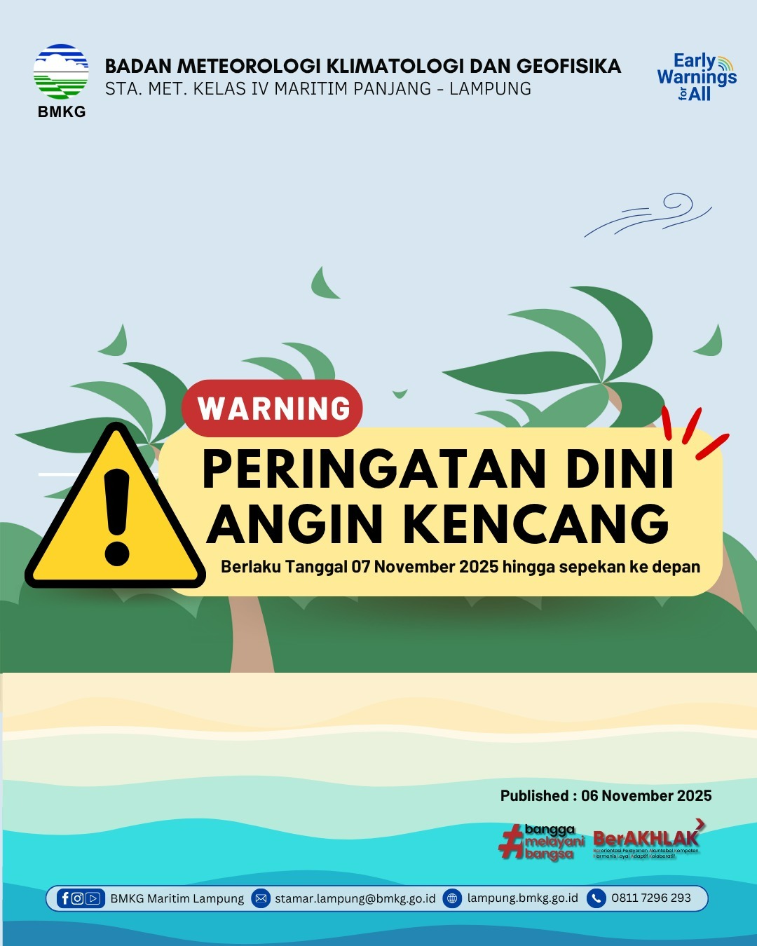 BMKG Keluarkan Peringatan Dini, BPBD DKI Jakarta Himbau Warga Waspada Angin Kencang