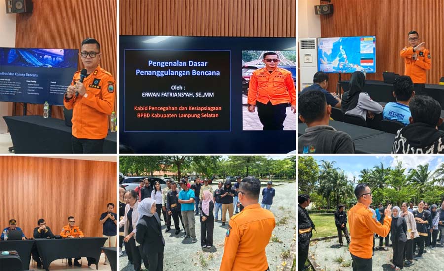 Grand Elty Krakatoa Gelar Mitigasi Gempa dan Simulasi Tsunami, Bersama BPBD